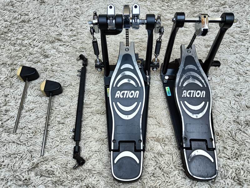 ACTION DP 1000 - Twin Double Bass Drum Pedal image 1