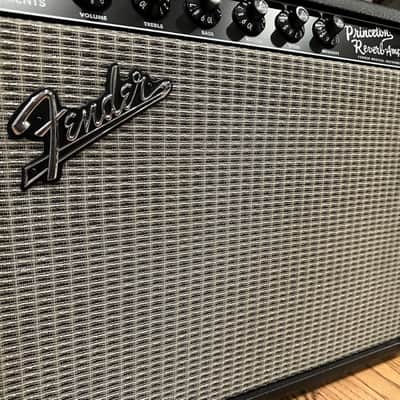 Fender '65 Princeton Reverb Reissue 12-Watt 1x10" Guitar Combo 2008 - Present - Black image 2