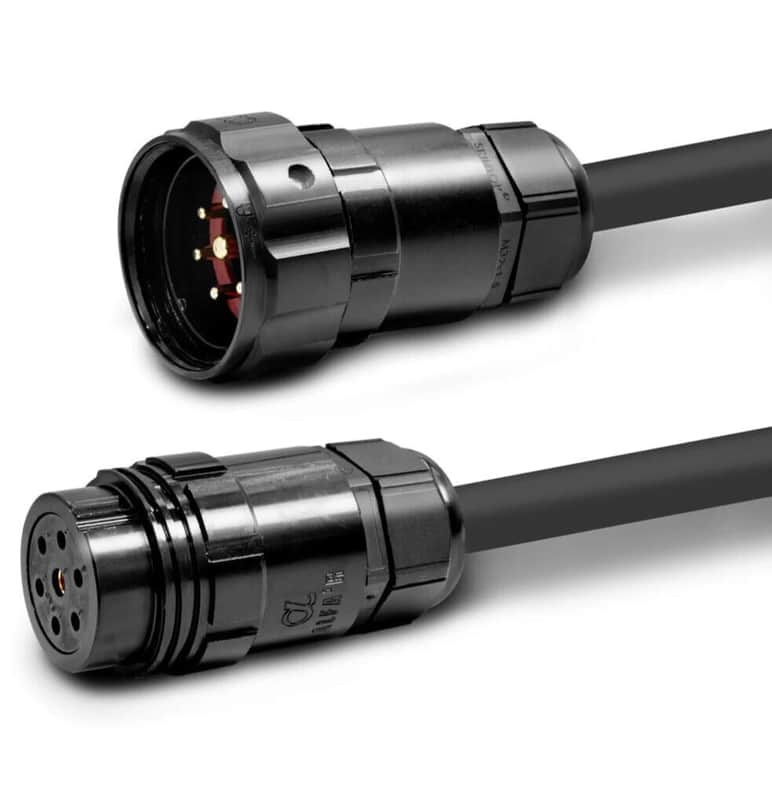 Elite Core Audio Hand-Built Ultra-Flexible 16 AWG 7-Pin Motor Control Extension SOOW Cable 135 ft image 1