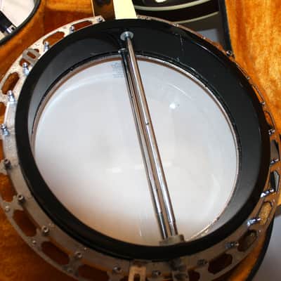 1980's Tokai T600R 5 String Banjo Made In Japan With Hard Shell Case image 12