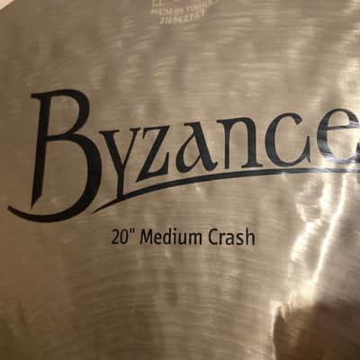 Meinl Byzance 20” medium traditional crash cymbal 1820 grams image 2