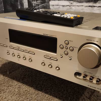 Onkyo ONKYO 6.1 CHANNEL AUDIO / VIDEO RECEIVER, MODEL HT-R520 polished silver 90s  - Polish silver image 6