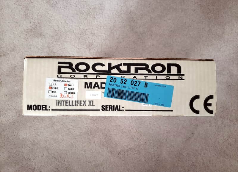 ま*ン様 a2⑤ ROCKTRON INTELLIFEX XL 本体のみ Rocktron Intellifex XL Effects Processor w/ Original Box (Made in