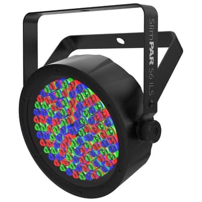 Chauvet DJ SlimPAR 56 ILS Compact RGB LED Wedding Club Venue Par Wash Up Light - Open Box Mint image 1