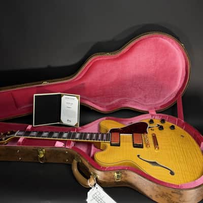 Gibson Custom Limited Edition 1960 ES-355 Reissue Figured Light Aged - Antique Blonde image 20
