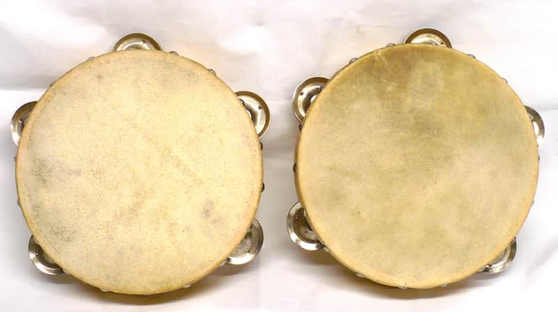 Rhythm Band Plastic Rim Tambourine 7" Diameter image 1