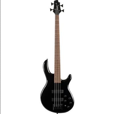 Cort Artisan C4 Deluxe - Black, Bartolini MK-1 Pickups, Markbass MB-1 Preamp image 4
