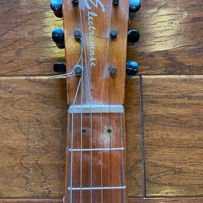 Electromuse 6 string Lap Steel Eye Beam Pickup with case image 11