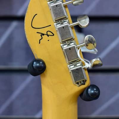 Fender Artist J Mascis Telecaster Bottle Rocket Blue Flake Electric Guitar Deluxe Gig Bag image 5
