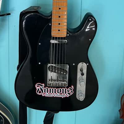 Cort Telecaster 1980's Black Tele image 1