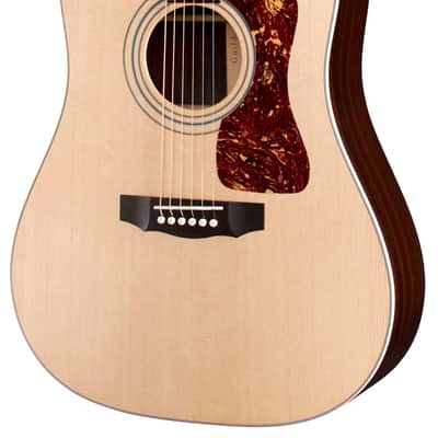 Guild USA D-50 Standard, Dreadnought Acoustic Guitar - Natural - Made in the USA image 2