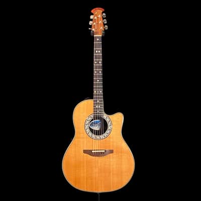 Ovation 1862 Custom Balladeer Acoustic-Electric Guitar w/ Case USA - Used image 3