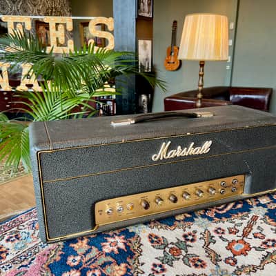 1965 Marshall JTM45 MkII Lead White Panel 50W Plexi image 2