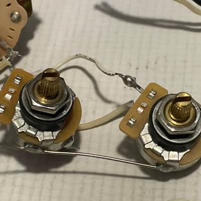 2000's MIM Fender Mexican Standard Stratocaster Guitar Upgraded Electronics Wiring Harness Emerson Capacitor image 5