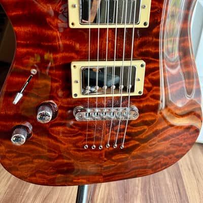 Schecter C-1 Classic Left-Handed 2003 - 2018 - Antique Amber image 5