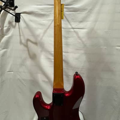 Fender Contemporary Power Jazz Bass Special 1987 - 1990 - Candy Apple Red image 7