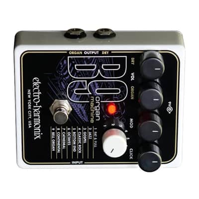 Electro Harmonix B9 Organ Machine Effects Pedal Featuring 9 Presets for Electric Organ Tones, Includes Power Supply Bild 4