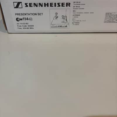 Sennheiser EW-112 G3 B Wireless Lavalier System - B Band (626-668MHz) 2010s - Black image 4