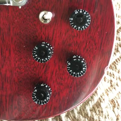 Vintage MIJ 1970's Madeira by Guild EG-150 LP Jr Double Cut Two P-90 Pickups Electric Guitar & HSC image 19