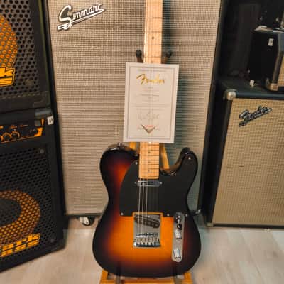 Fender Telecaster Custom Shop Custom Deluxe Bird eye maple neck image 2