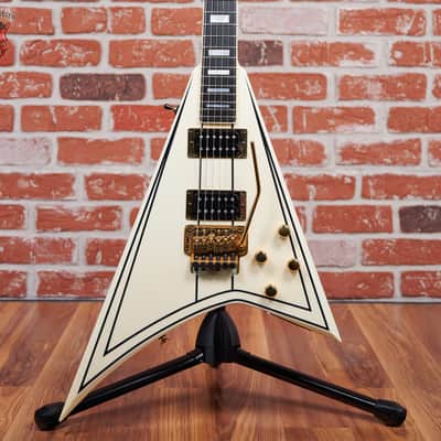 Jackson Randy Rhoads Tribute Limited Edition "Concorde" 177 of 250 Ivory with Black Pinstripes 1992 w/OHSC image 1
