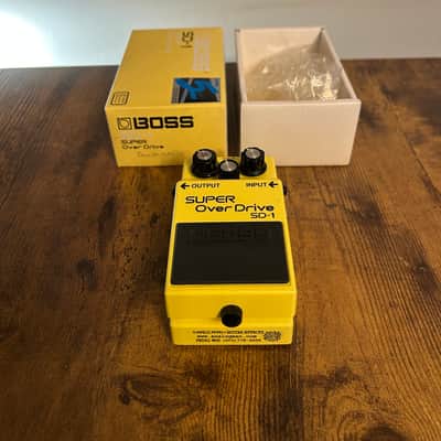 Boss SD-1 Super Overdrive w/ Analogman Mod | Reverb