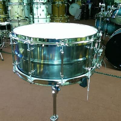 Joyful Noise Drum Co. 6.5x14 Brass Snare Drum TKO/B-6514 image 2