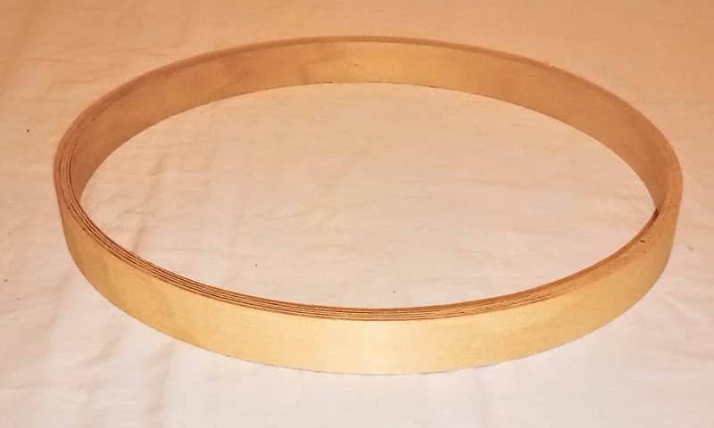 UNMARKED (KELLER) MAPLE REINFORCEMENT RING 11"-RAW-SHIPS FREE SHIP TO CUSA! image 1