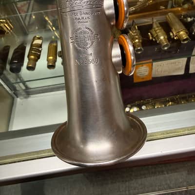 Selmer Model 26 Silver Soprano Saxophone FULL OVERHAUL PAD JOB! image 5