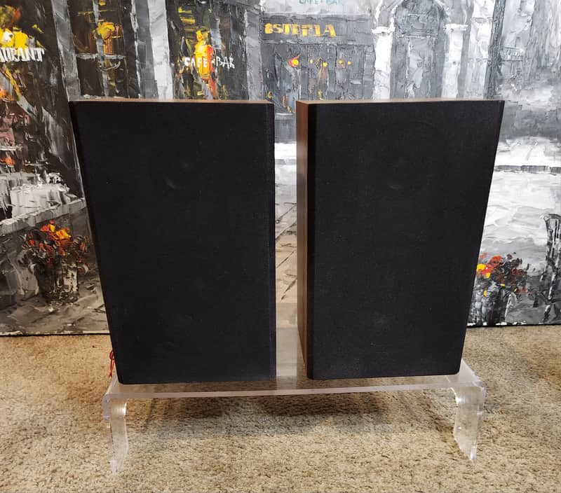 Seeying Seeying bookshelf speakers 90s  - Walnut wood image 1