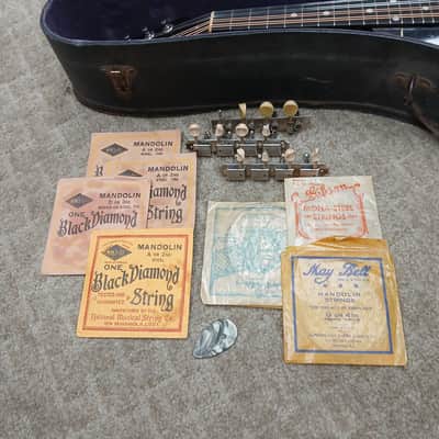 Vintage 1924 Gibson A-2 Snakehead Mandolin w/ Original Hard Shell Case image 25