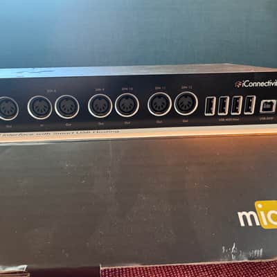 iConnectivity Mio10 Advanced USB MIDI Interface 2010s - Silver image 3