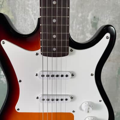 Harmony 02815 Twin Single Coil Electric Guitar - Sunburst image 4