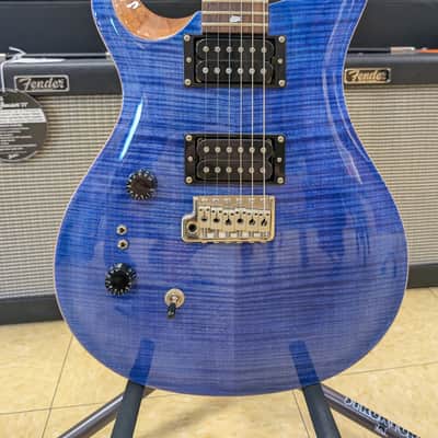 PRS SE Custom 24-08 Left-Handed - Faded Blue image 5