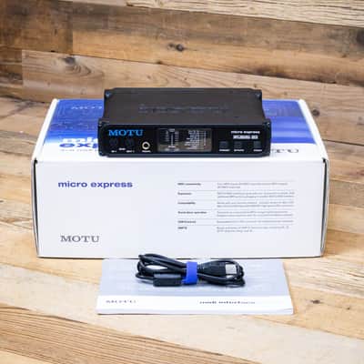 MOTU micro express 4x6 USB Bus-Powered MIDI Interface with SMPTE U280357 image 2