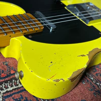 Fender Custom Shop '52 Heavy Relic Telecaster 2013 Graffiti Yellow image 8