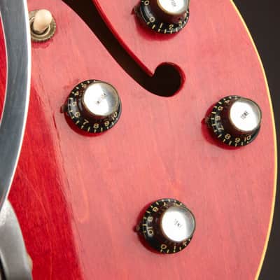 1966 Gibson ES-335TDC Cherry w/ Bigsby image 8
