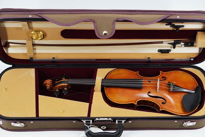 Maple Leaf Strings Andrei Gerlach 4/4 Violin - Burled Maple Outfit image 1