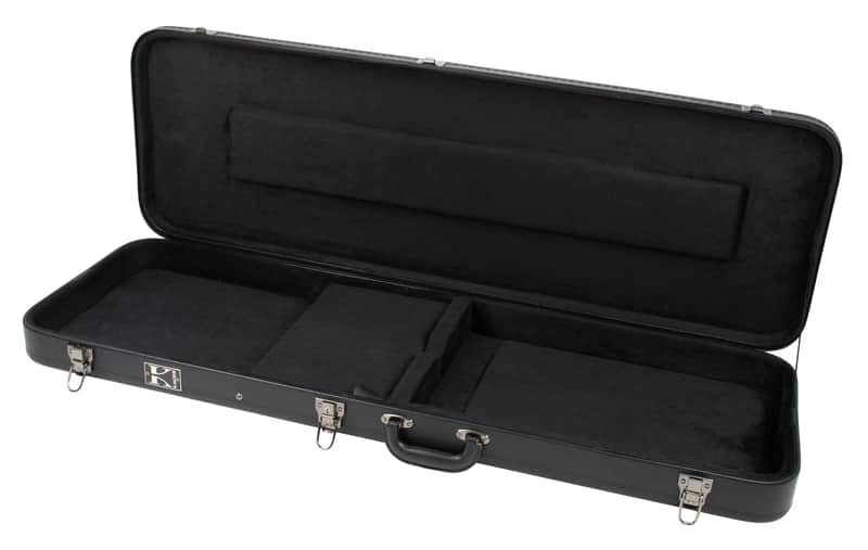 Kaces KHE-FT1 Deluxe Hardshell Electric Guitar Case – 5-Ply Wood, Locking Latches image 1