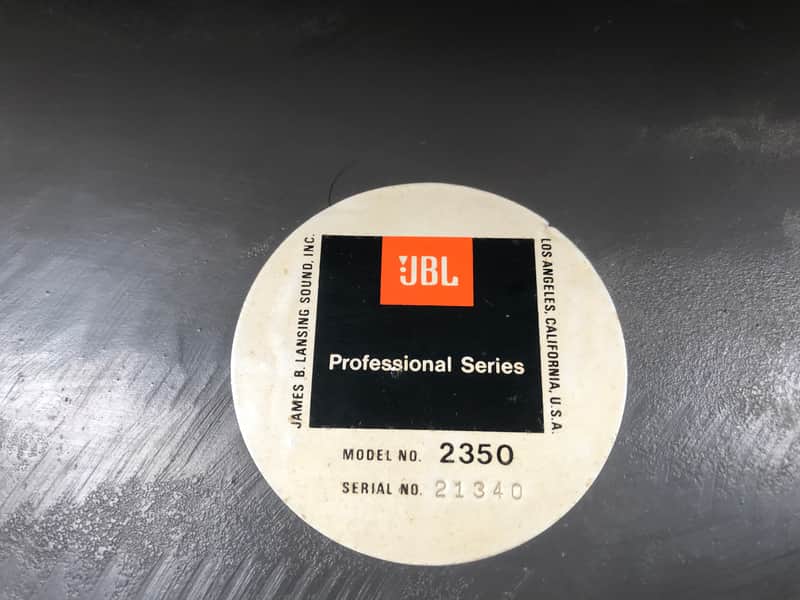 Vintage JBL 2350 Midrange Horn | Reverb
