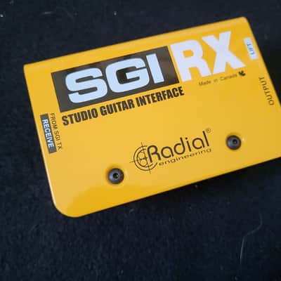 Radial SGI-RX Studio Reamper Receiver 2010s - Yellow image 1