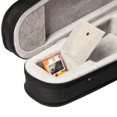 🎅🎄 For Pros and Beginners! Natural Finish Spruce Violin +Case/Bag +Bow +Wax image 17