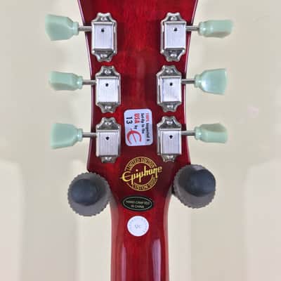 Epiphone Limited Edition Custom Shop Dot ES-335 Pro Electric Guitar - Cherry image 9