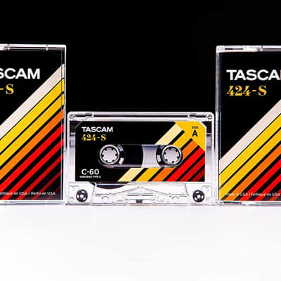 Tascam - 424-S - Studio C-60 High Bias Type II Cobalt Cassette Tape image 2