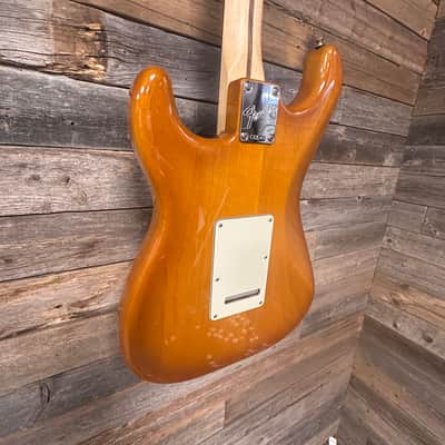 Fender American Performer Timber Stratocaster 2024 - Honey Burst image 4