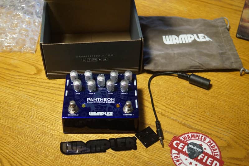 Wampler Pantheon Dual Overdrive Deluxe 2021 - Blue