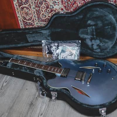 Epiphone Dave Grohl DG-335 - Pelham Blue image 10