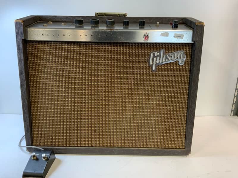 Gibson GA-19RVT Falcon 15-Watt 1x12" Guitar Combo 1965 - Brown image 1