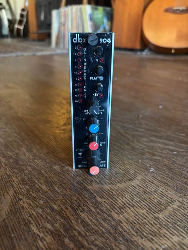 THREE dbx 904 900 Series Noise Gate Module 1980s - Black image 1
