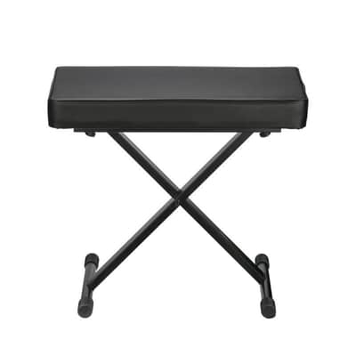 Stageline KB51 Keyboard Bench Heavy-Duty X-Style Frame - Black (KB51-U) image 5